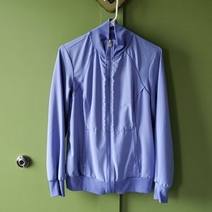 Cherokee Infinity Scrub Jacket Ceil Blue